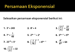 Download lembar soal pilihan ganda. Soal Soal Eksponen