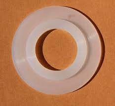 Replacement silicone seal for a flush valve or flapper valve has dimensions of a 66mm outside diameter and a 33mm inside diameter equivalent dimensions are a 2& 5/8 inch outside diameter and a 1& 3/8 inch inside diameter made with silicone material to provide the best fit to your flush valve or flapper valve Toilet Flapper Valve Replacement Silicone Seal 2 3 4 Inches Outer Diameter 1 3 8 Inches Inner Diameter Nuflush