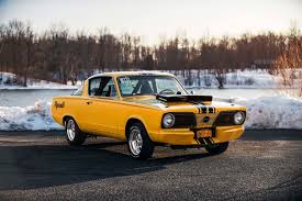 Image result for Yellow 1966 Barracuda