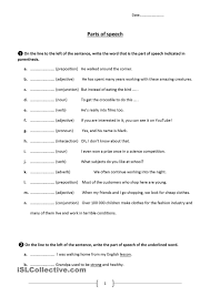 Parts Of Speech Theory Parts Of Speech Worksheets Parts Of Speech Printable Worksheets