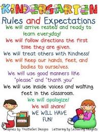 Kindergarten Rules And Expections Kindergarten Rules Kindergarten Classroom Management Kindergarten Classroom