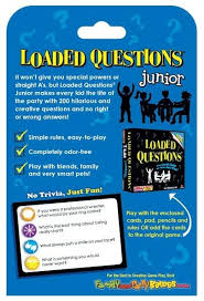 Beyond mondays is a question card game to start deeper conversations with your friends. Loaded Questions Junior Card Game Therapy In A Bin