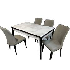 Raymour & flanigan has all of the living room furniture pieces you need to put together a stylish living room that meets your family's needs and still looks amazing. White 4 Seater Indoor Marble Dining Table Set For Home Rs 24000 Set Id 22647809562