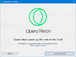 Opera web browser has been characterized as the tool most powerful and fast browser by everyone and anywhere in the world. Download Opera Neon Offline Installer