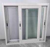 AS2047 Aluminium Frame Tilt Open Window Window Aluminium 3 Track Sliding  windows Double Glazed Silidng Window