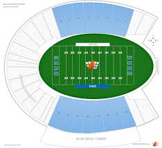 wallace wade stadium sideline football seating