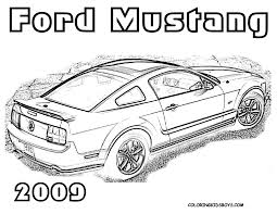 The vehicle color code will list the paint color exactly so finding it is important. Mustang Car Coloring Pages Free Coloring Home