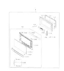 Samsung Smh9207st Xaa 01 Built In Microwave Parts Sears Partsdirect