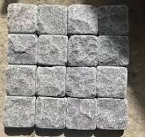 Natural Granite Cobblestone Split Finished G654 Granite Cube ...