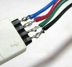 We are usually talking about cables area, length and leds quantity. 4 Pin Rgb 3528 5050 Led Strip Lights 4 Colors Wire Extension Cable Us Stock Ebay