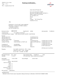 Booking Confirmation - Xac Nhan Dat Cho | PDF