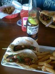 Two concrete piers, referred to as the city pier and county pier each extend 1,500 feet from shore. Best Fish Tacos On The Beach Picture Of Schooners Panama City Beach Tripadvisor