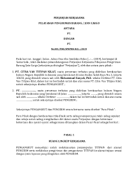 Surat ini juga berfungsi sebagai surat penawaran kerja sama antar satu pihak dengan pihak lainnya. 20 Contoh Surat Perjanjian Kerjasama Cargo