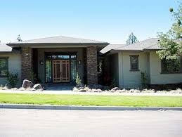 Prairie style homes are designed with masonry piers, a. Prairie Style Ranch Home Plan 85039ms Architectural Designs House Plans