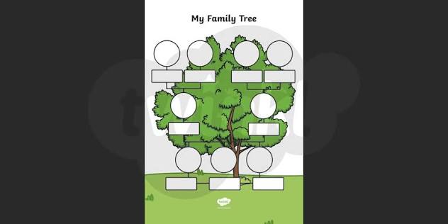 My Family Tree Template - Teaching Resources