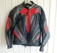 Teknic Leather Motorcycle Jacket Body Armor Quilted Vest 46 56 Teknic Leather Motorcycle Jacket Quilted Vest Motorcycle Jacket