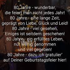 Die sprüche, die ihr bisher kennt, sind meist unpassend. á… Gluckwunsche Zum 80 Geburtstag Beliebt Lustig Kreativ