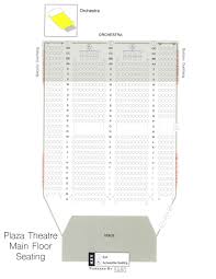 seating charts plaza theatre