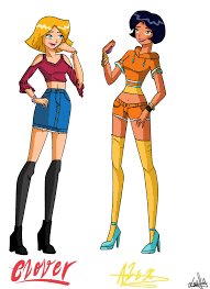 Totally Spies ] Clover and Alex Outfit Season 1 by Laefey on DeviantArt |  Spy outfit, Totally spies, Cartoon outfits