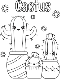 Cactus Coloring Page Unicorn Coloring Pages Free Coloring Pages Coloring Pages