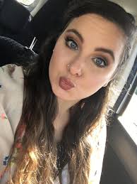 New hair color at salon