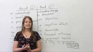 Vocabulary How To Talk About Advantages And Disadvantages Vocabulary Improve Vocabulary Education