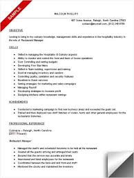 You should now have a pretty good idea about how to write your perfect cv by following standard each cv should be carefully amended and tailored to the job for which you are applying. Restaurant Manager Resume Sample Myjobsearch Com