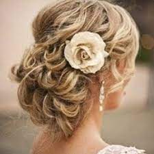 Curly Upstyle Wedding Hairstyles Pretty Hairstyles Wedding Hair And Makeup
