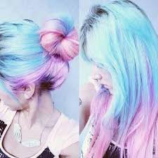 This magenta, royal blue and light blue hair is a blended style, and the technique used is like sand art! 60 Blue Pink Hair Ideas Blue And Pink Hair Hair Hair Styles