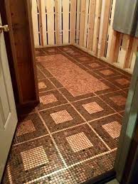 How to make a penny floor. How To Make Beautiful Brown Paper Bag Floors Diy Projects For Everyone Going To Tehran Penny Floor Designs Penny Floor Penny Decor