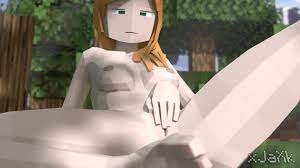 Minecraft-Alex touches herself｜俺の3Dエロ動画