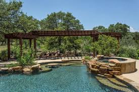 When designing the pool, davis took inspiration from the utilitarian concrete water troughs of working ranches; 36 Awesome Rustic Swimming Pool Design Ideas Gongetech