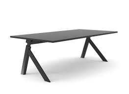 K2 Table Height Adjustable Table With An Elegant Expression Jensenplus Adjustable Table Adjustable Height Table Height Adjustable