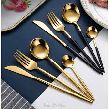 Green wayfair north america $ 17.99. 4 Pcs Set Black Gold Green Silver Cutlery Set Stainless Steel Dinnerware Silverware Flatware Set Dinner Fork Spoon Kitchen Tableware Rack Nordic Style 304 Cutlery Tableware Stainless Steel Fork Chopsticks Spoon Knife Tea
