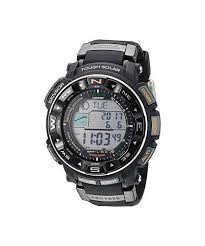 You can easily download it for free and make all neccessary setting in your watch. Casio Protrek Solar Atomic Prw 2500 1 Mens Watch