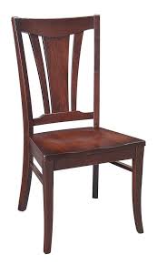 Park Avenue Side Chair Solid Hardwood Chairs And Benches Oak Maple Cherry Www Braunfarmtables Com Prices Star Chair Dining Chairs Wood Dining Chairs