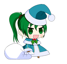Padoru Lyn By Runswithkniefs Padoru Fire Emblem Anime Chibi Anime Christmas