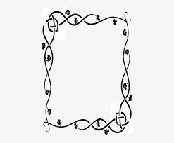 Originally it was a phallic symbol, but its meaning changed when crucifixion became a popular method of capital punishment. Western Border Clip Art Free Vector Tattoo Designs Simple Page Borders To Draw Transparent Png 444x597 Free Download On Nicepng