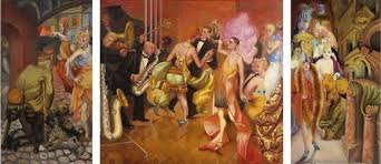 Все популярные песни otto dix качай и слушай бесплатно! Otto Dix Grossstadt Triptychon 1927 28 Kunstkauf24