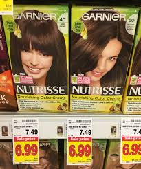 Garnier nutrisse hair dyes don't carry the fructis name like the shampoos and treatments do. New 2 Garnier Coupon Hair Color For 4 99 At Kroger Kroger Krazy