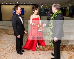 Michael Chan with Kristen Chan and Andrew Morgan