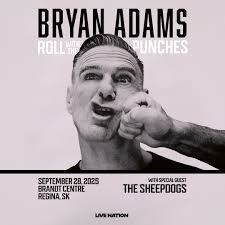 A Canadian legend is coming to Saskatchewan 🔥 Bryan Adams @ The Brandt  Centre September 28. Tickets go