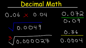 .how to divide decimals by decimals mentally, thinking of how many times it fits four operations with decimals up to three decimal digits, concentrating on decimal multiplication and division. Multiplying Decimals And Dividing Decimals The Easy Way Youtube