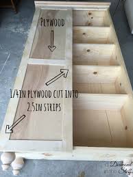 For each door, you'll need two stiles (the vertical parts), two rails (the horizontal parts) and one panel. Diy Aqua Storage Cabinet A Diamond In The Stuff
