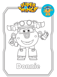 Super wings coloring pages of grant albert. Super Wings Happy New Year Everyone We Hope You Are All Having A Relaxing Break Why Not Entertain Your Little Ones With This Super Colouring Sheet Of Donnie Link To Download