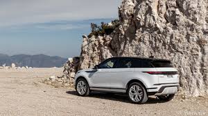 Maybe you would like to learn more about one of these? 2020 Range Rover Evoque D240 S Color Yulong White Rear Three Quarter Caricos