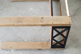 Lifehacker reader sean needed a compact desk for his macbook and accompanying peripherals. Repurposed Coffee Table Flip Up Desk With Office Stencilled Sign