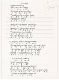 Budi doremi tolong chord g extra. Not Angka Pianika Lagu Menepi Ngatmombilung Vevnews