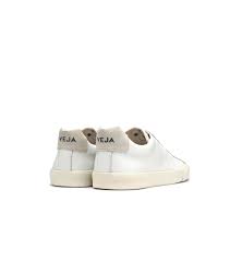 Womens Veja Esplar Leather Shoe White 5