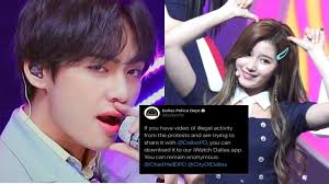 Of kpop face of bts idol of idols fancam king king of sns… K Pop Fans Sabotage Dallas Police Department Iwatch App With Fancam Videos Amidst Protests Kpopstarz